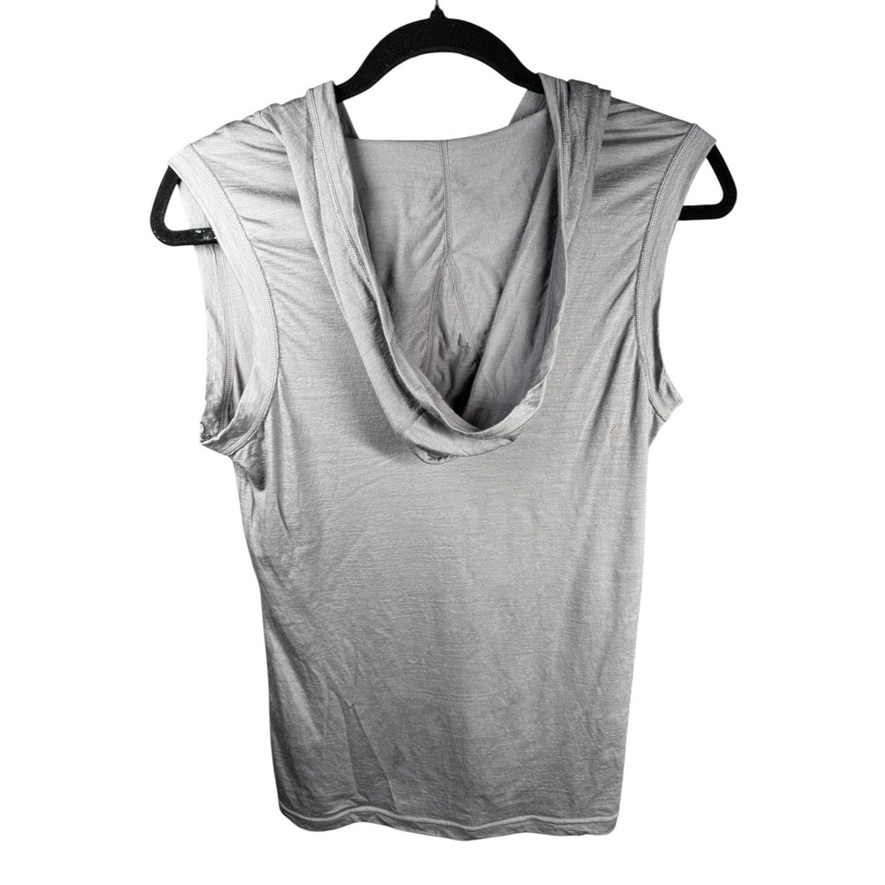 I/O Bio Merino Wool Tank Womens L Gray Sleeveless Lightweight Outdoor - Picture 6 of 8